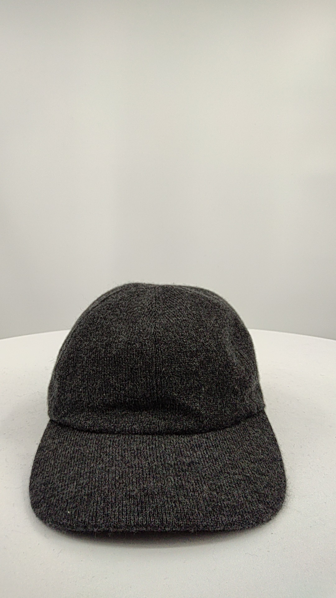 Quince Men Cashmere Baseball Cap Charcoal Heather Hats L | eBay display picture 3