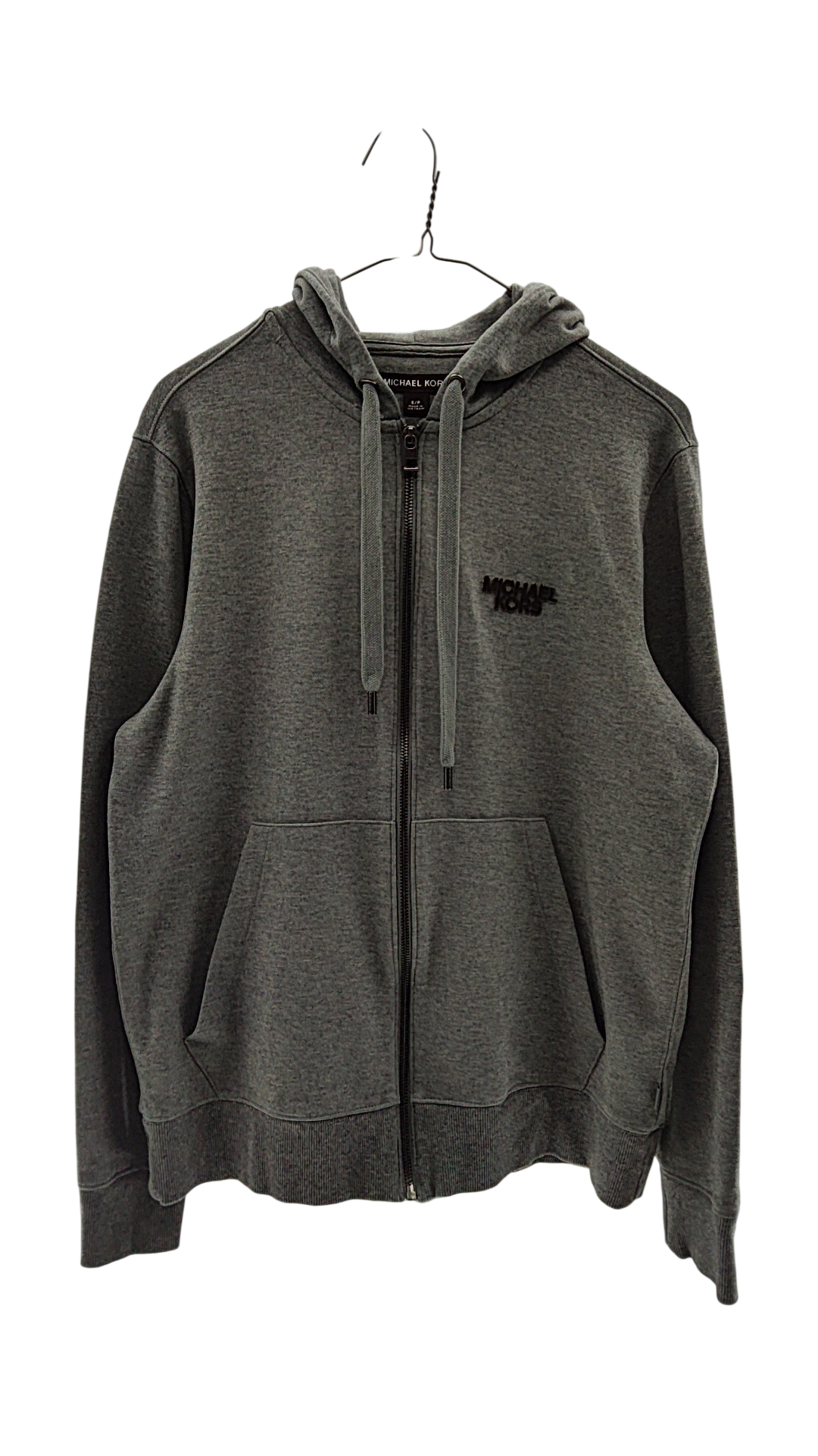 Michael Kors Holiday Logo Full Zip Hoodie Ash | eBay