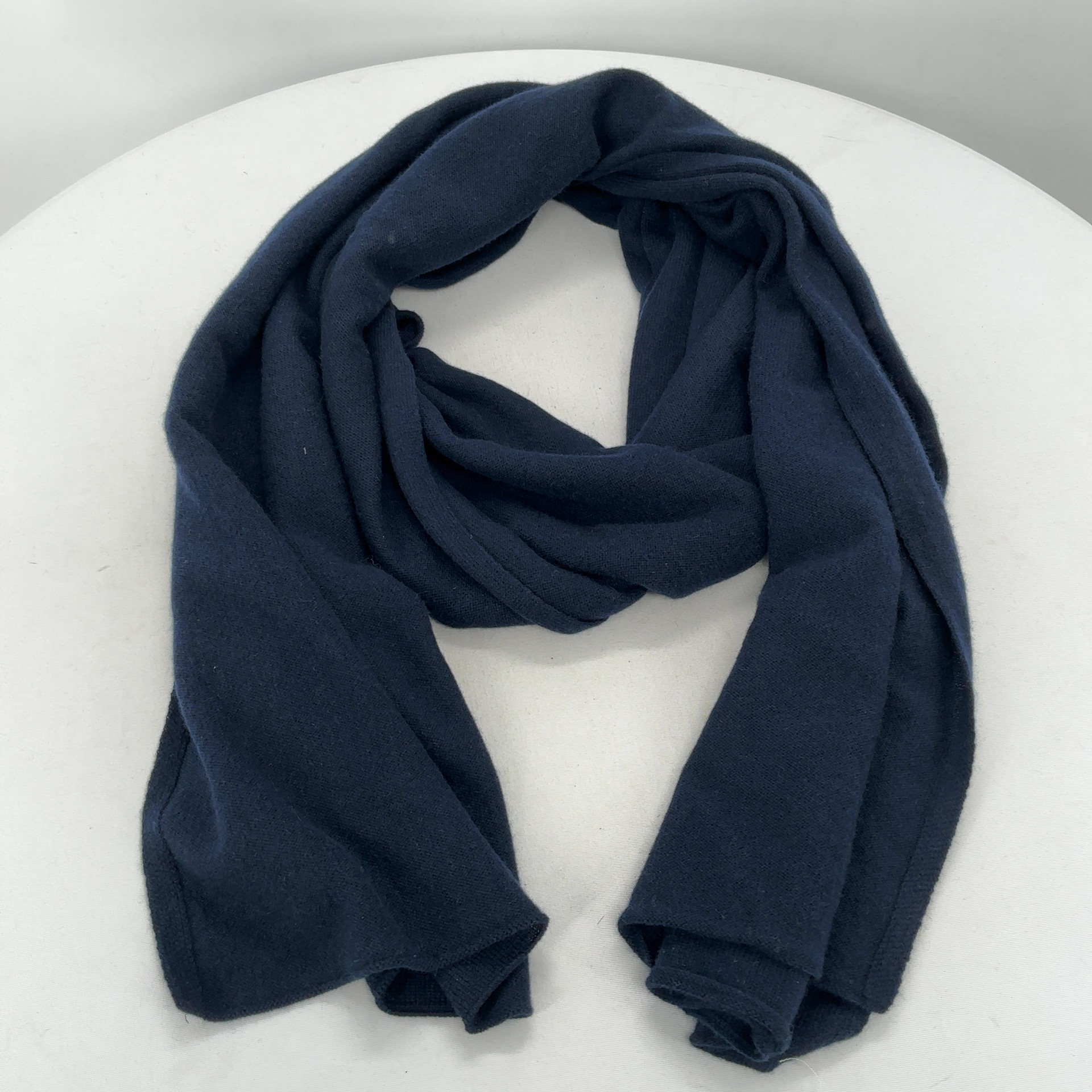 Quince Women Mongolian Cashmere Wrap TRUE Navy Scarves One Size | eBay
