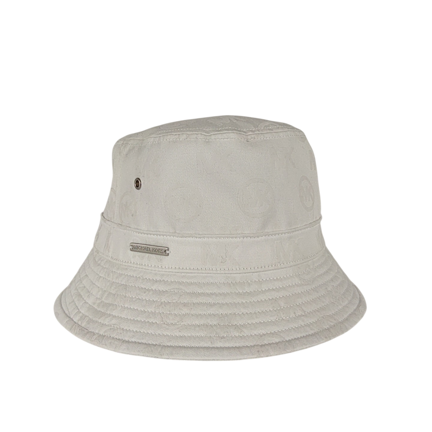Michael Kors Logo Embossed Stretch Cotton Bucket Hat Hats  display picture 2